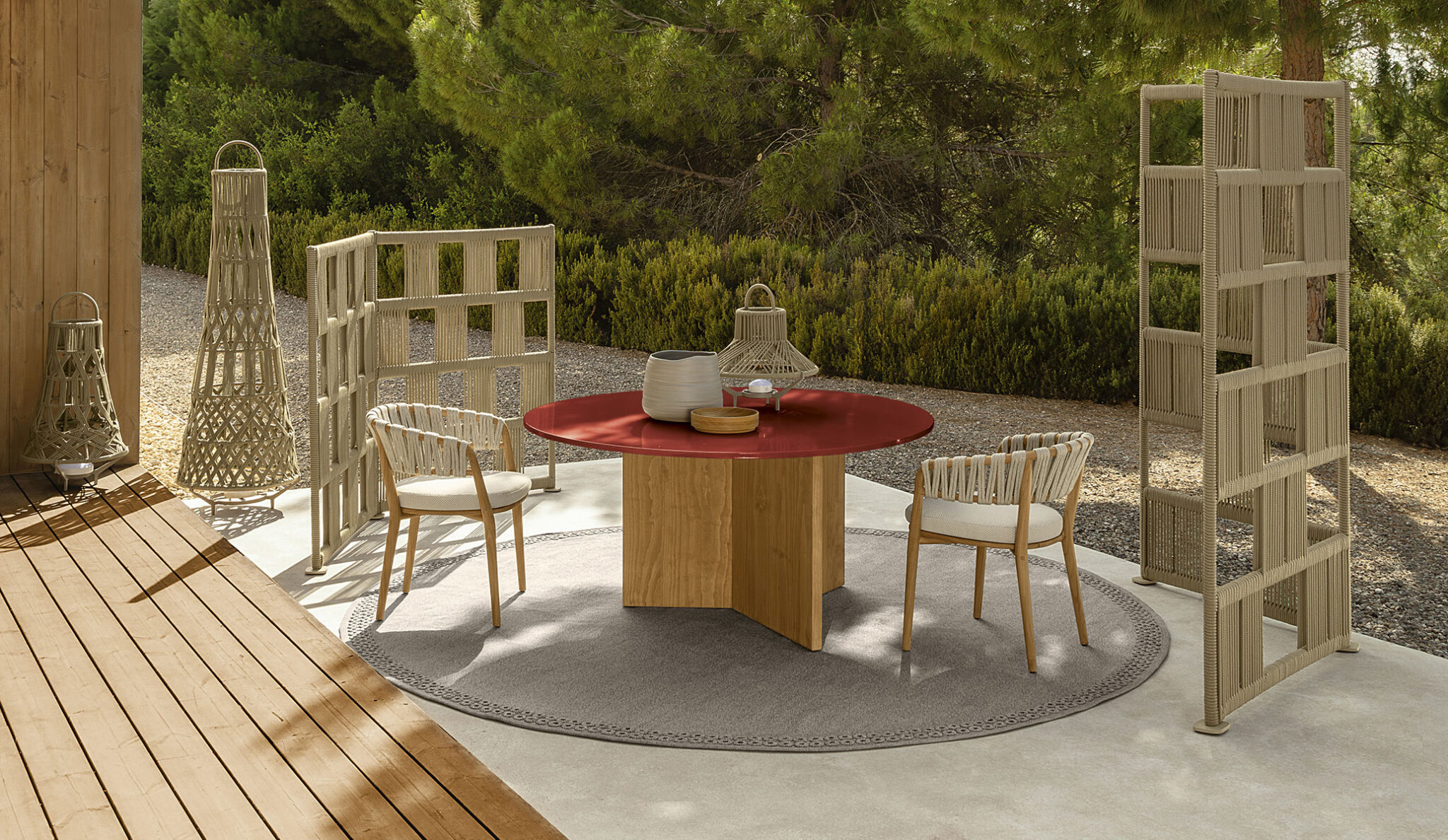 Talenti Frame dining chair. And Venice dining table Designed by renowned creators Ludovica and Roberto Palomba, Talenti